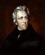 Thomas Sully Andrew Jackson oil painting on canvas